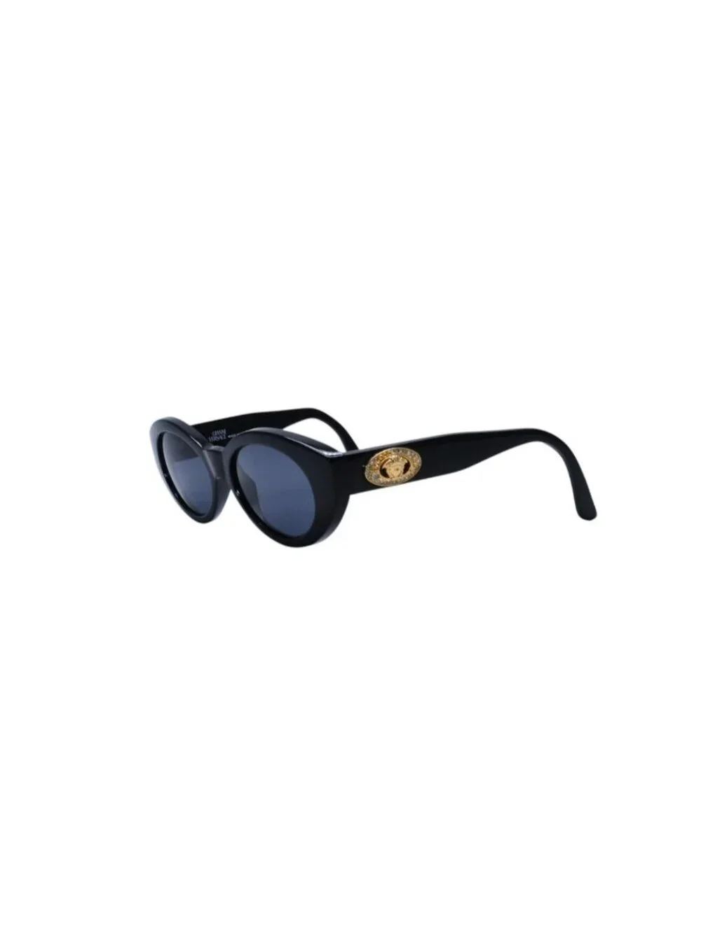 Versace Gianni Sunglasses Eyewear 480 852 Medusa Rhinestone Metal Acetate